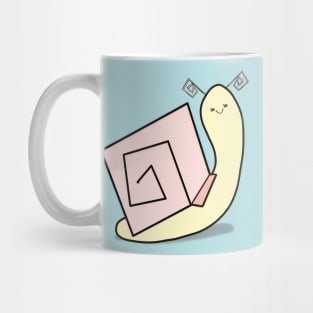 Boxy Snail Mug